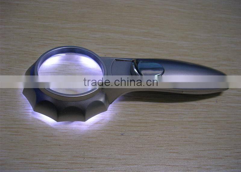 Handheld Magnifier with Light
