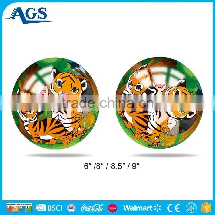 Funny educational toy ball number pvc ball