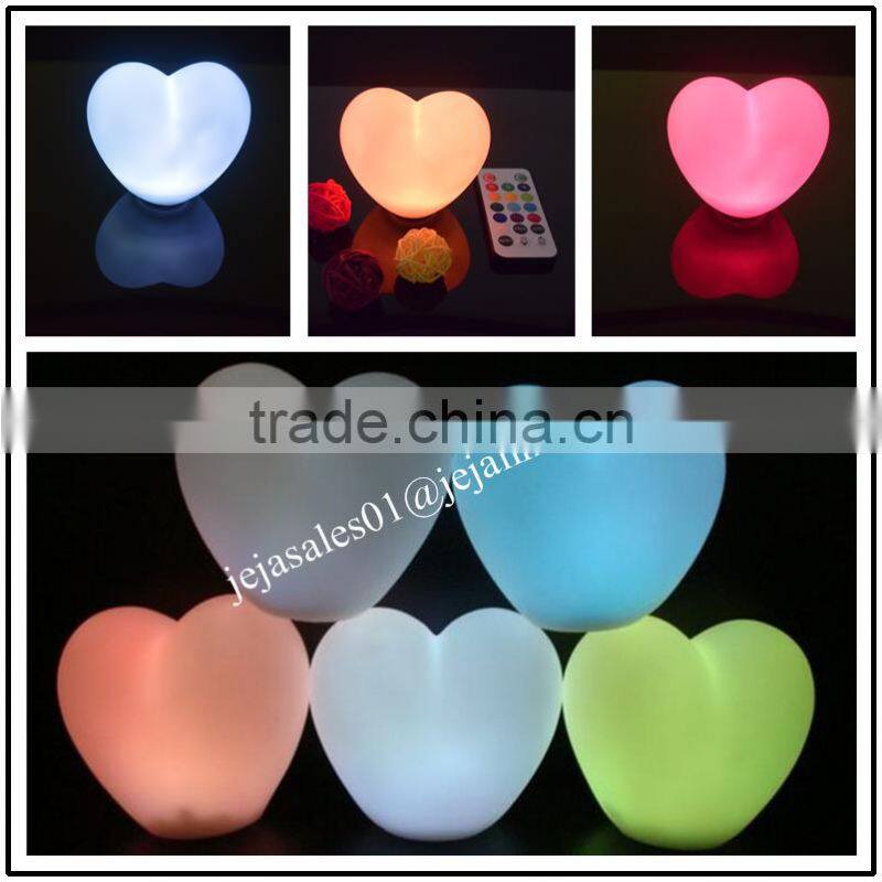 Remote Control RGB LED Love Heart Perfume