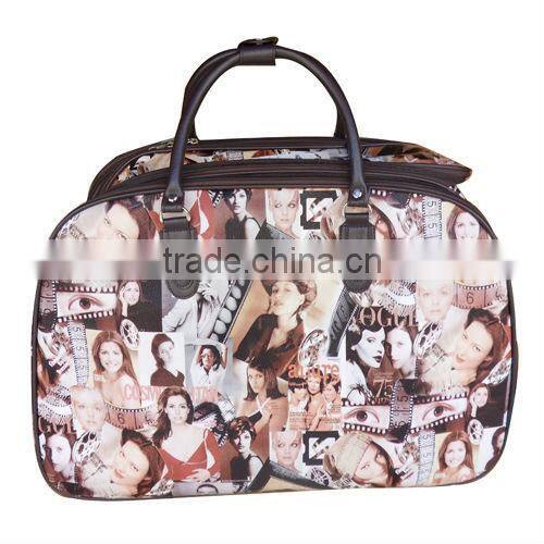 duffel bag with trolley