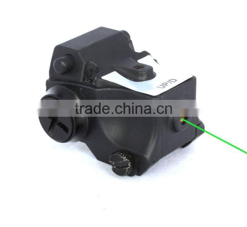 Tactical Super compact Pistol Handgun Green Laser Sight Laser Scope
