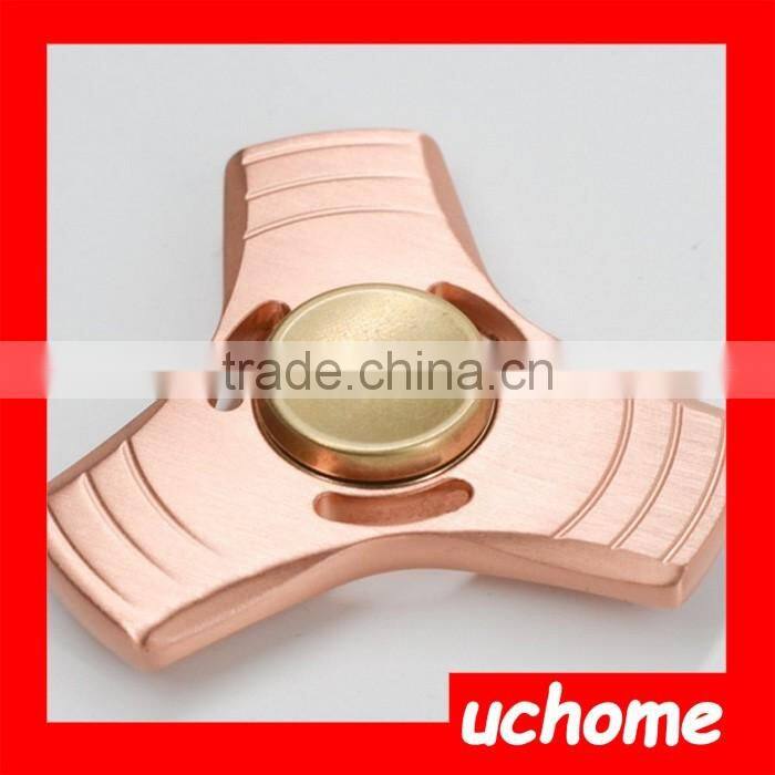 UCHOME 2017 New styleTorqbar Brass Relieve Stress Fidget Toys Edc Metal Bearing Hand Spinner