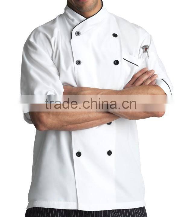 Lightweight poly/cotton chef jacket Euro Fit Chef Coat