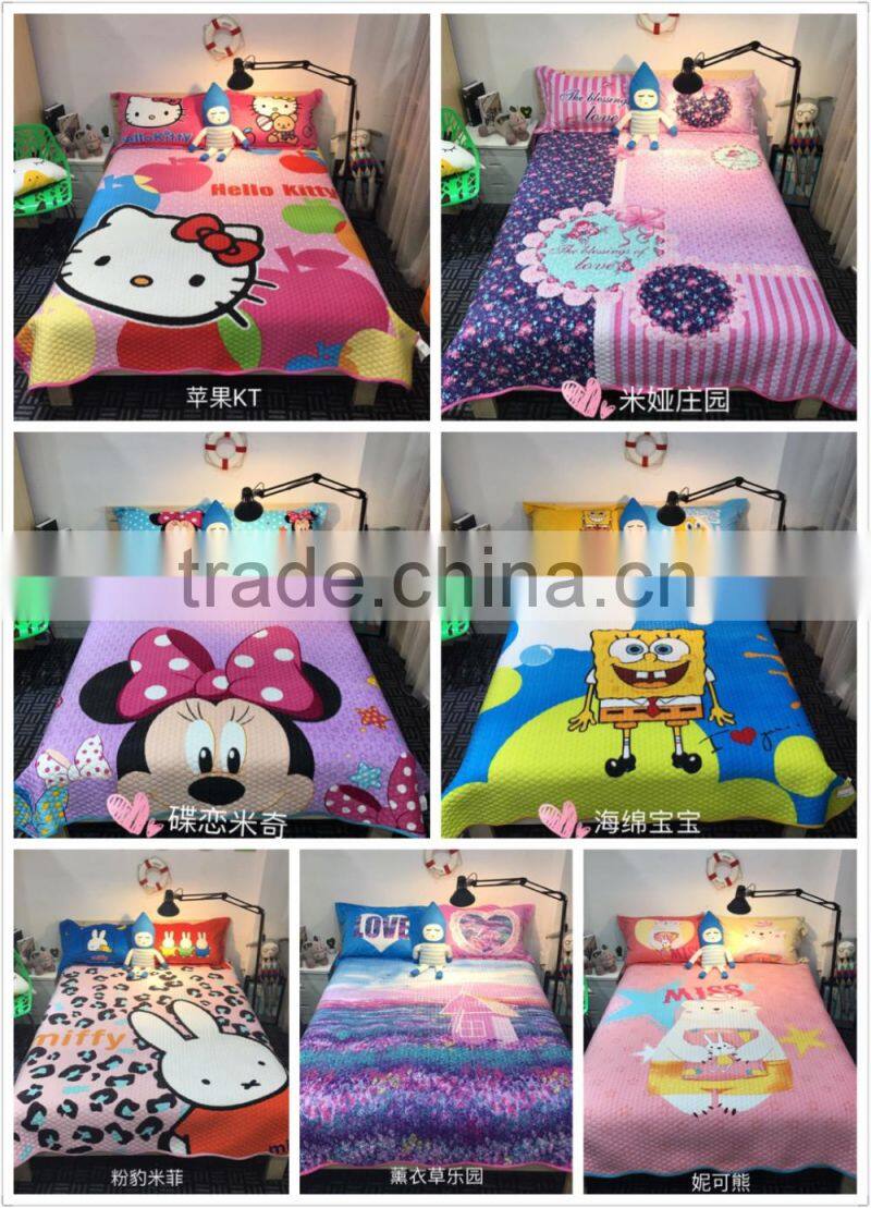 custom printed 3d turkey made bedding set