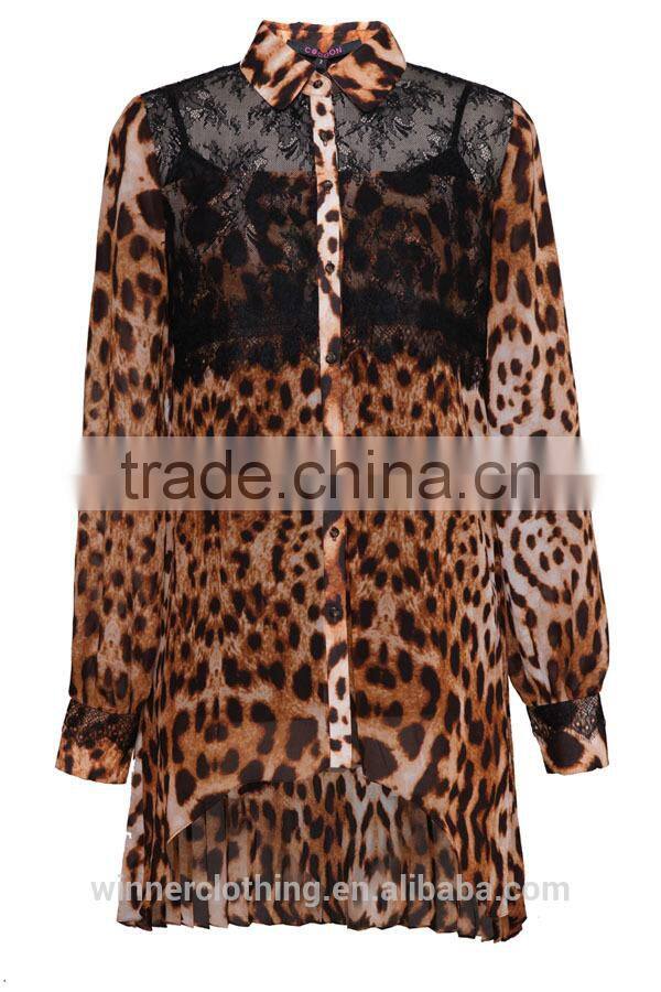 women's shirts 2015 New design bulk long sleeve slik t-shirts