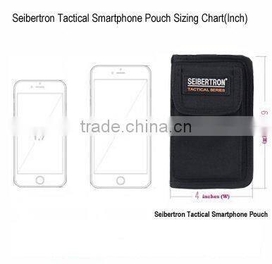 Seibertron Tactical Smartphone Pouch wallet for phone 4.7" Or 5"