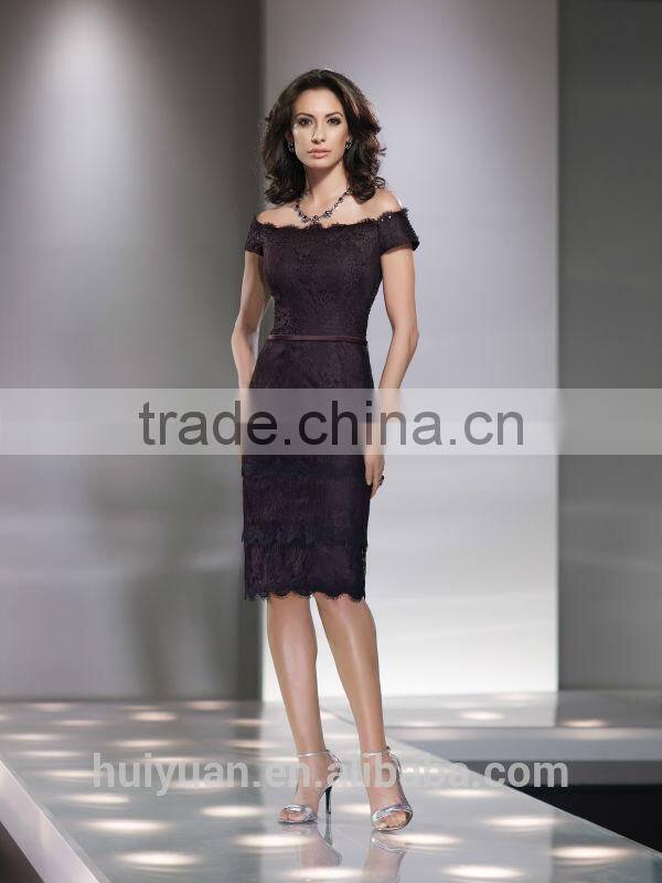 see-through evening fashion mature women cocktail dress patterns
