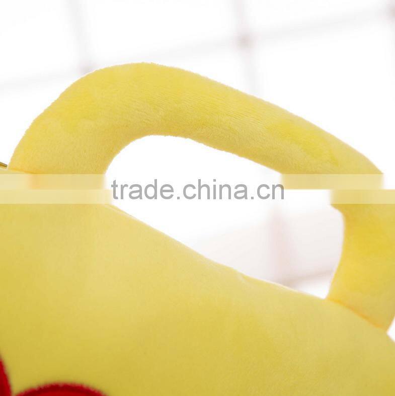 2016 hot sale custom emoji plush pillow blanket