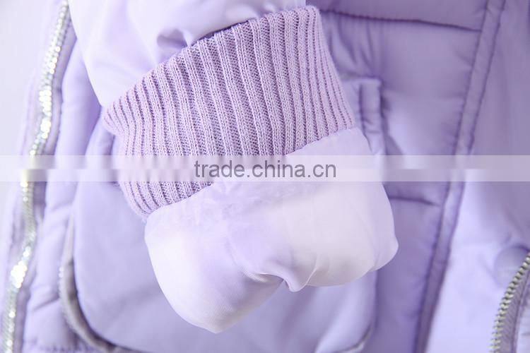 lastest dress design wholesale warm winter clothing girls hooded coat ,hood girls winter coat