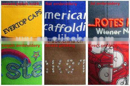 Cheap custom embroidery snapback caps wholesale no minimum
