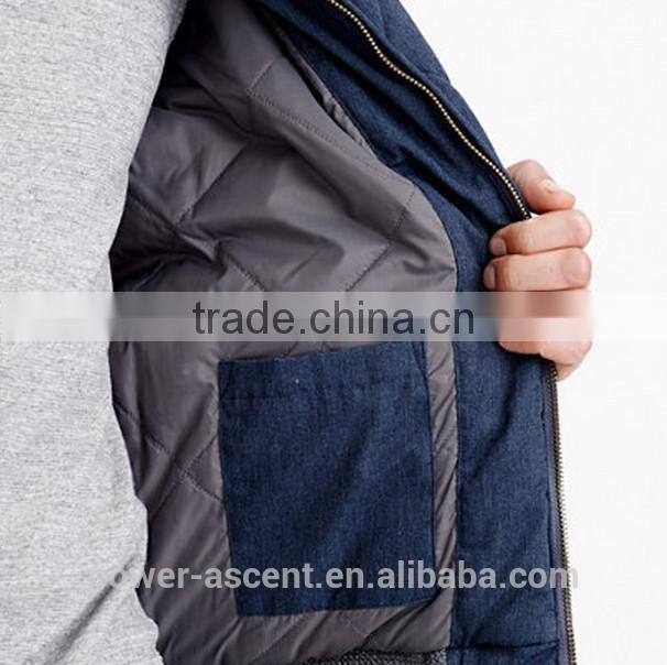 Wholesale OEM Woodland Cotton Padded Jacket Winter Men