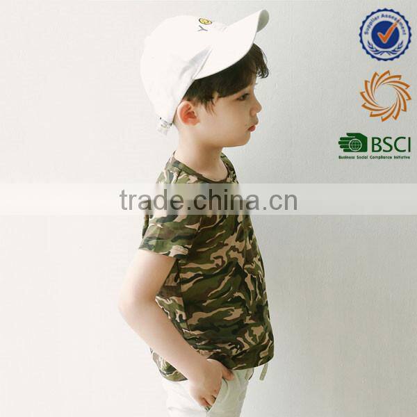 2017 Summer Camp Kid's camo t shirt