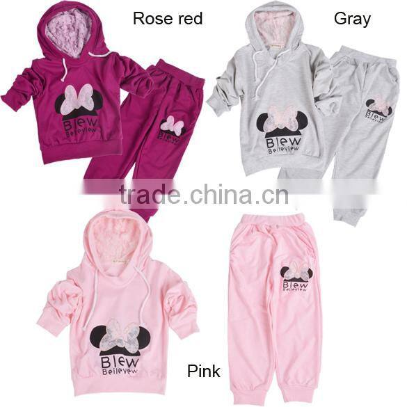 Latest CUTE Kid Sports Style Cute Girls Hoodies SV006224