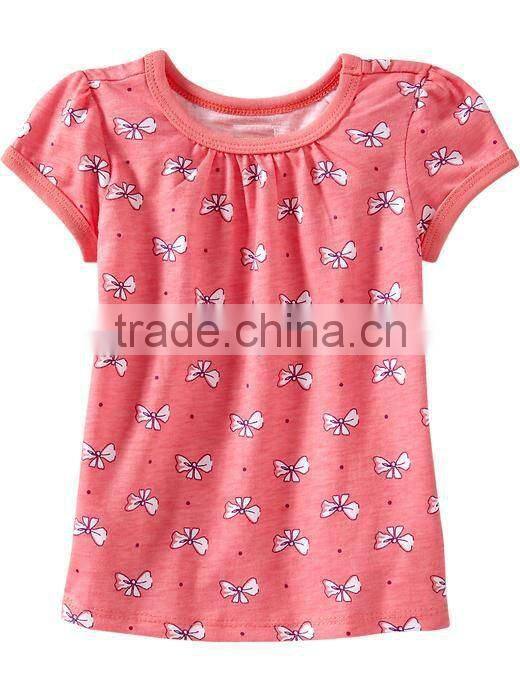 TODDLER GIRLS PRINTED LONG SLEEVE T SHIRT