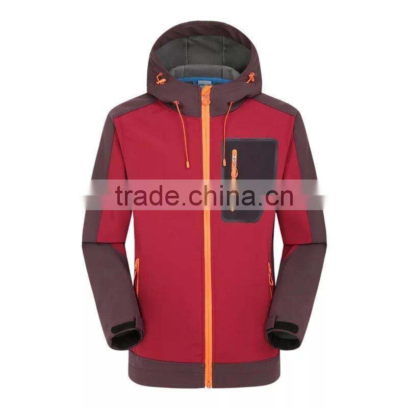 Different colors of Instocked softshell fleece inside jacket customizable logo