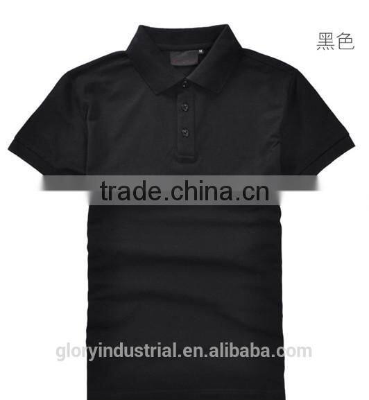 high quality custom uniform polo shirt short sleeve