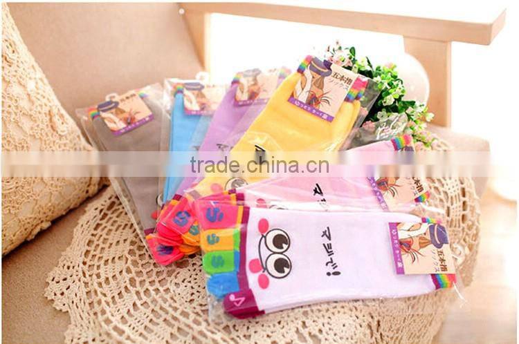 New Breathable Ankle Socks Women Socks Cotton Sports Five Finger Socks Casual Toe Sock make your own socks