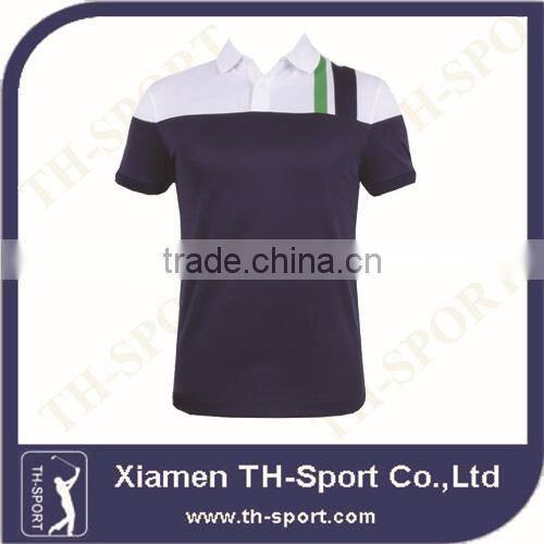 Black Polyester polo t shirt in hot sale