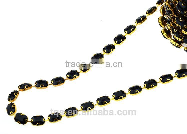 10% Off Black Acryl Cup Chain for Garment Decoration