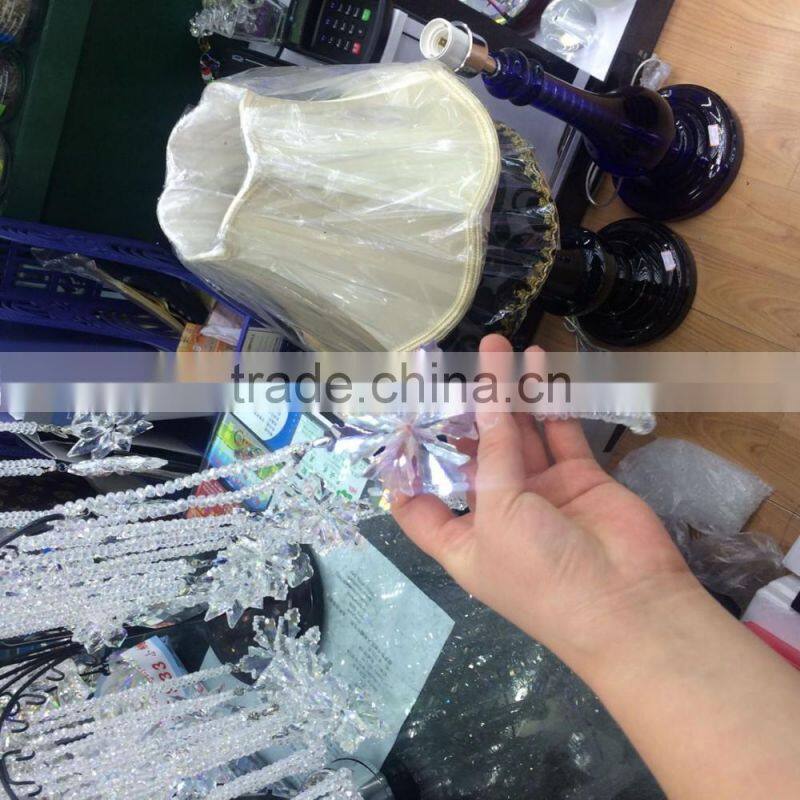 Crystal Snowflake Christmas Ornaments For Hanging Decoration