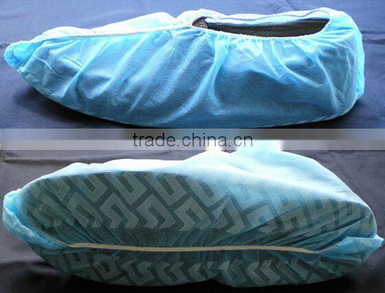 anti-slip nonwoven shoe covers