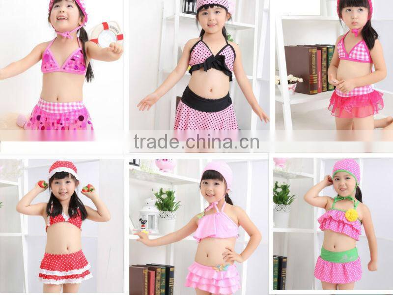 2015 new arrival lovely baby swimsuit kids swimsuit