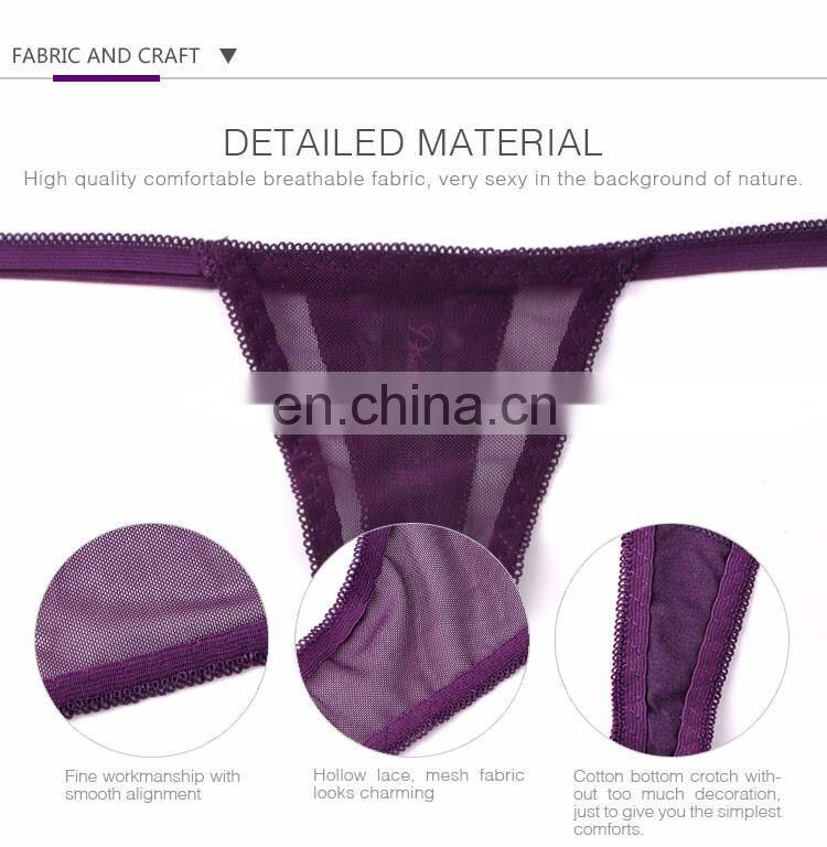 Bottom Price Hot Sexy Ladies Thong G-String Naughty Sexy G-String