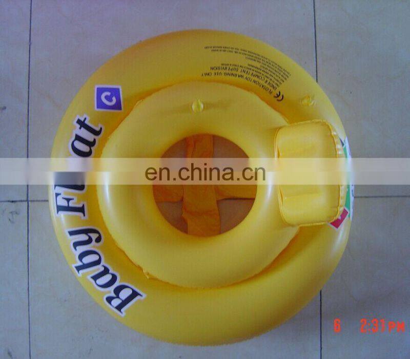 ICTI Approved Professional Adult and Kids Promotional Summer beach and pool toys Inflatable baby swim float seat