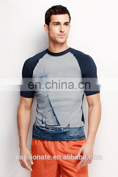 Wholesale compression shirts custom rash guard