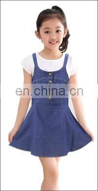 hand embroidery designs smart casual girl denim dress for girls kids