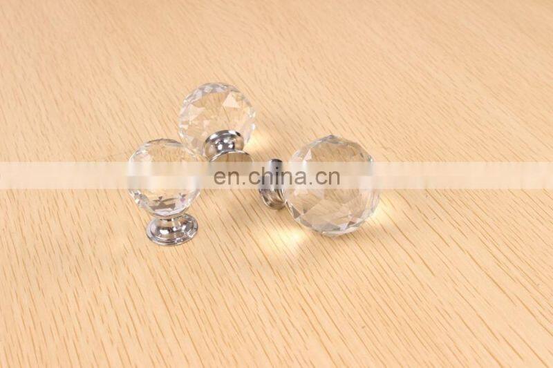 Yiwu factory big crysta drawerl pull