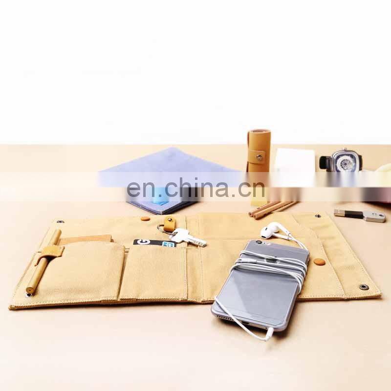 new arrival velvet canvas waterproof work bag organizer for outdoor travel