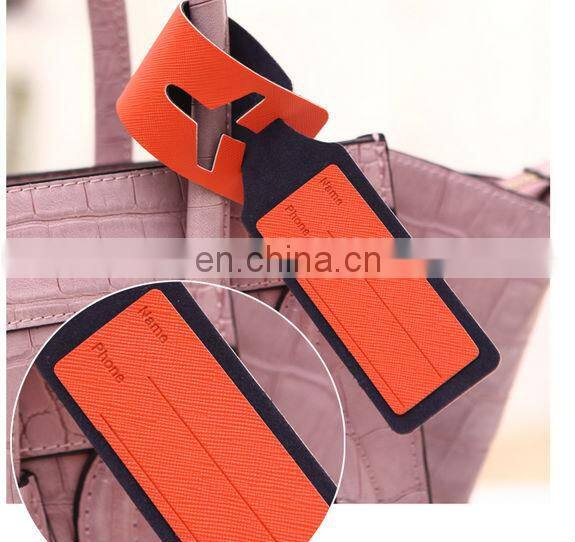Low price wholesale luggage tags with you LOGO