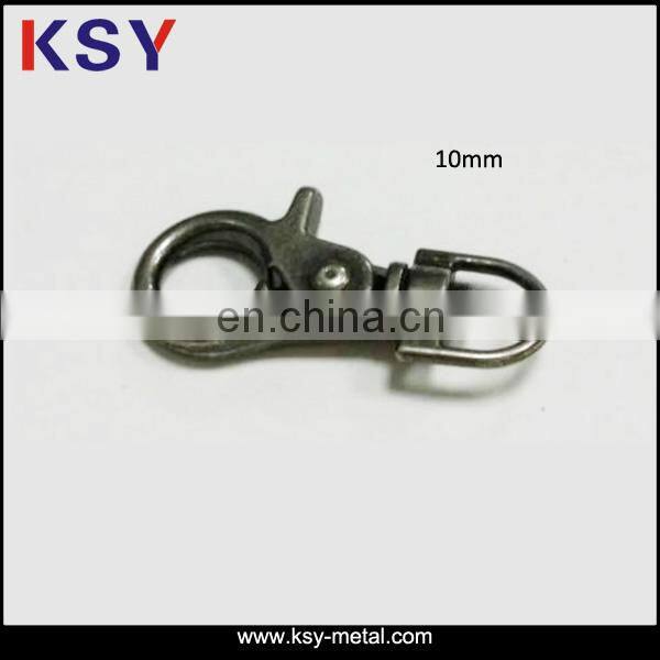 Metal snap dog hook/dog swivel key hook