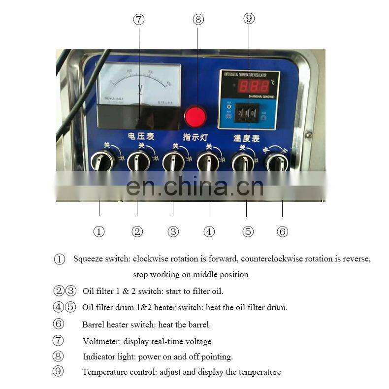 Cheap edible cold press   screw stainless steel oil press machine