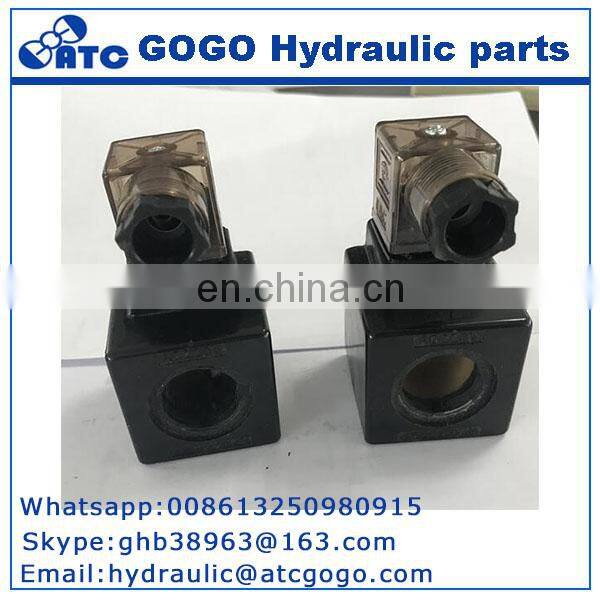 AC220v Hydraulic Solenoid Valve Coil With Teminal Box Connector
