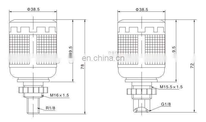 air compressor auto drain valve for filter Airtac BF4000