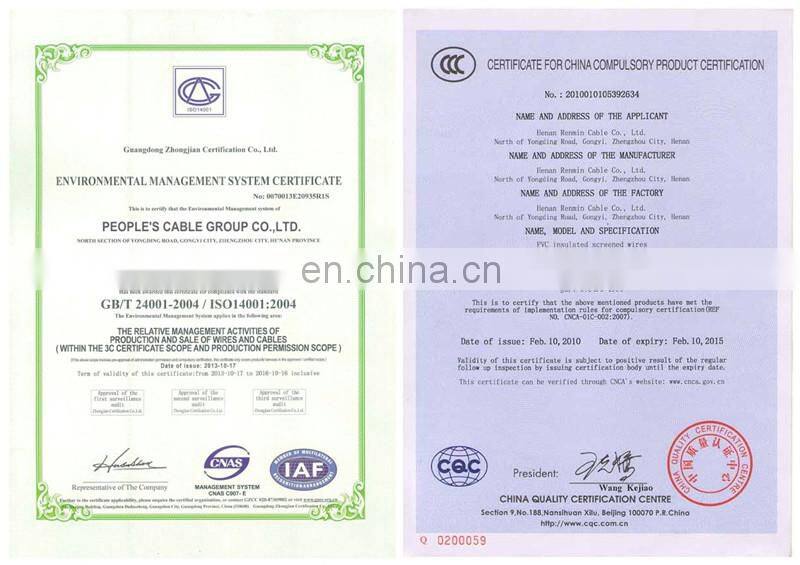 Low voltage Aerial bundled cable with aluminum conductor xlpe insulated ABC cable