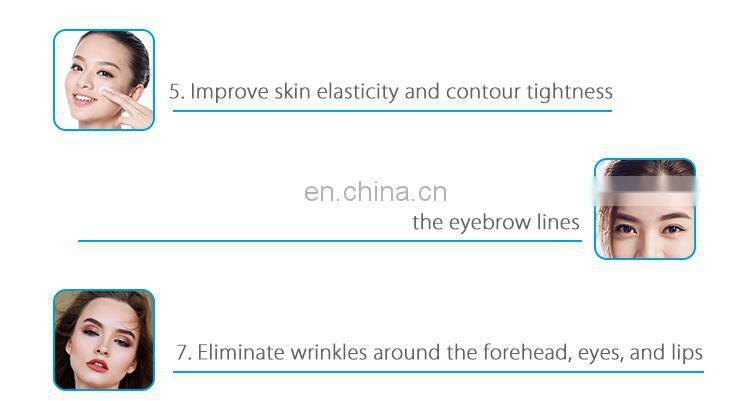 Skin Therapy facial lifting wrinkle removal radar line engraving+hifu device for anti-aging