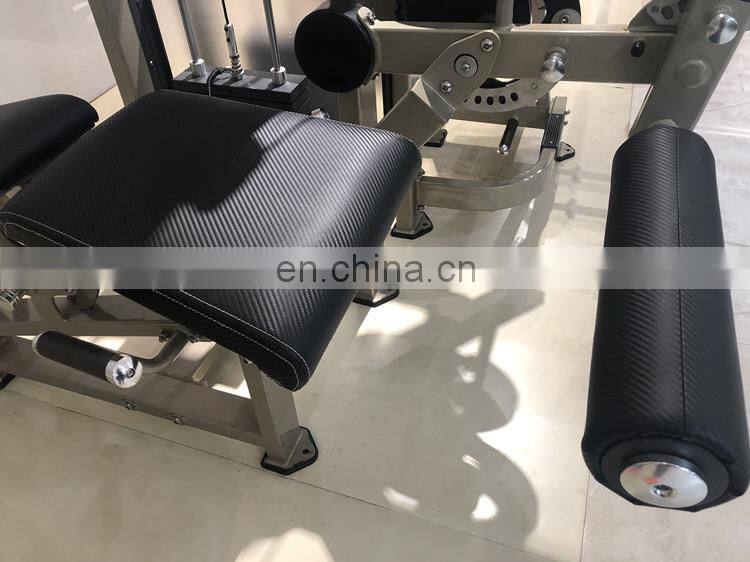 High quality gym equipment commercial multi dual functional machine prone leg curl and seated leg extension for sale