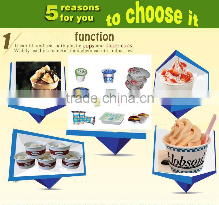 china suppliers cup fill seal machine for sale