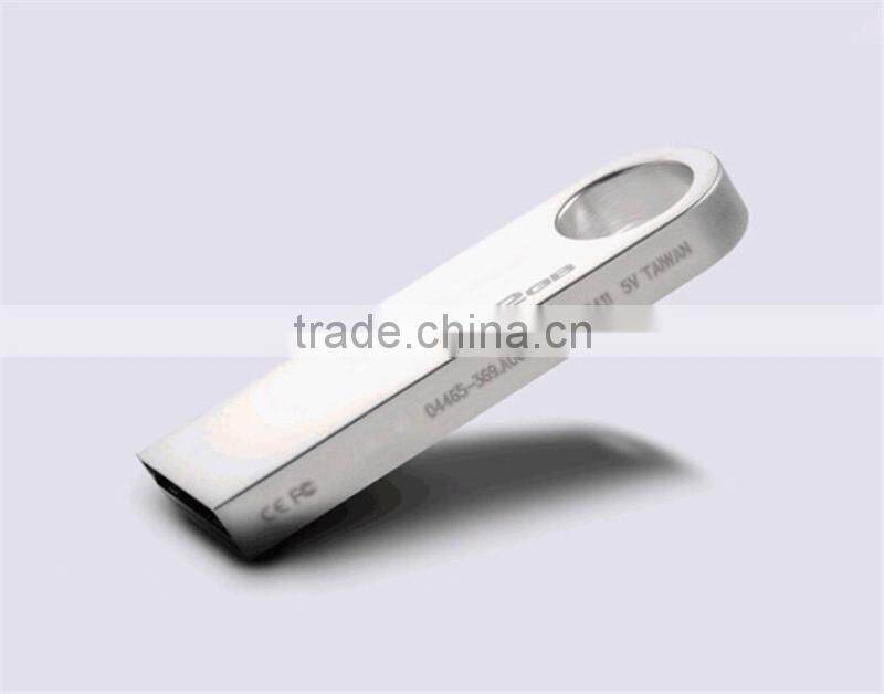 Wholesale Metal 8GB USB 2.0 Enough Memory Stick Flash Pen Drive Hot Sale