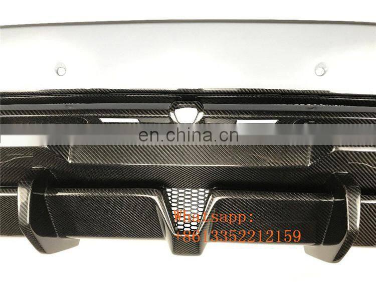 LP580/LP610 sd style carbon fiber material front lip side skirt rear bumper rear wing for LP580 LP610 body kit for car