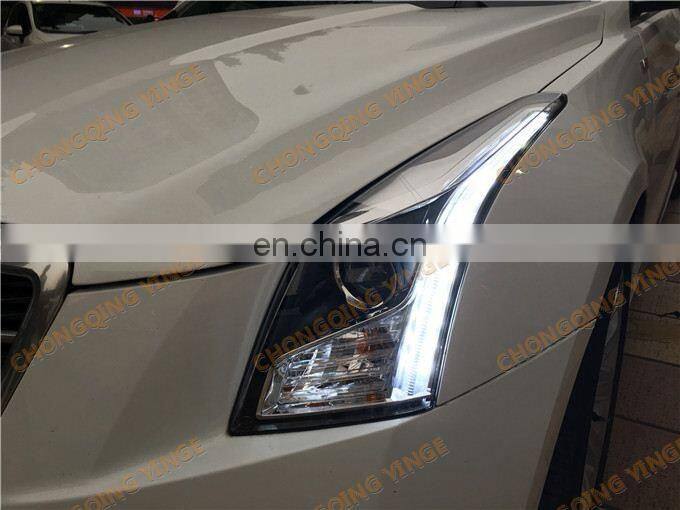 OEM stype for Original Standard Version Head Lamp For Cadillac ATS-L LED Head Light 2014-2016