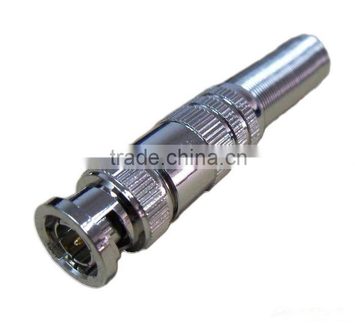 BNC male connector(Screw type) CCTV camera accessory to rj45 balun converter