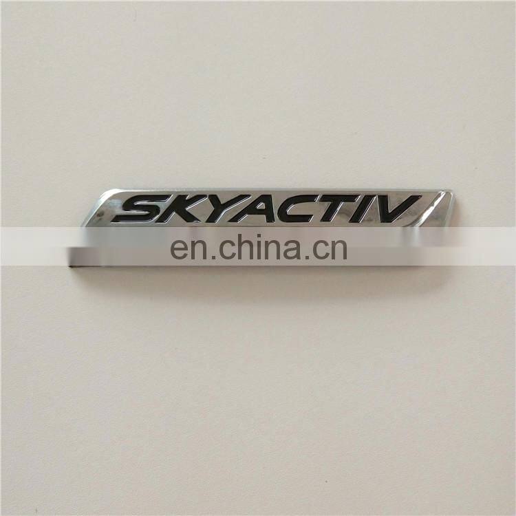 Plastic Custom Nameplate Truck 3D Lettering Logo Car Rear Emblem Badge