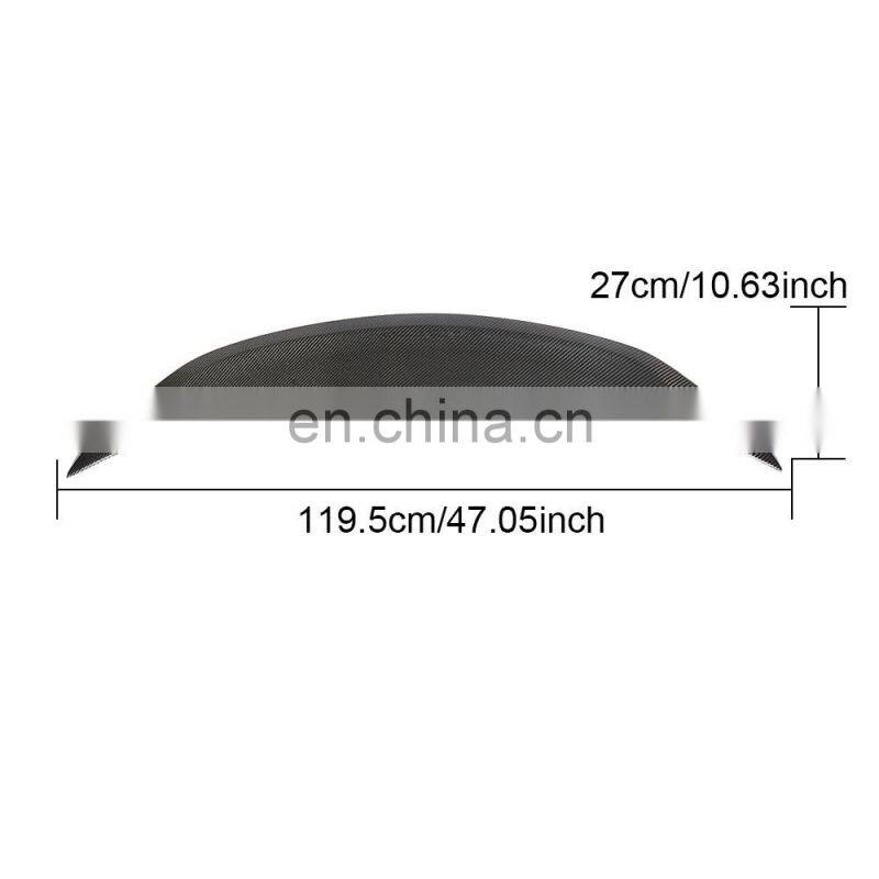 Q60 Carbon Fiber Wing Spoiler for Infiniti Q60 Coupe 2-Door 2016-2018