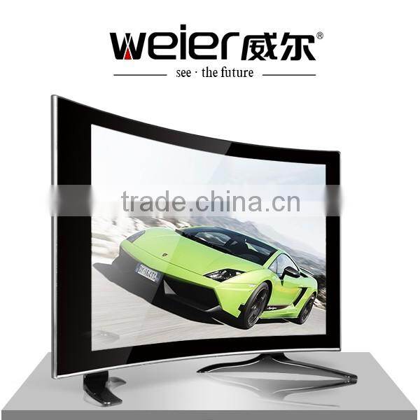 CURVED BLACK GLASS TELEVISION BLACK POINT LCD TV WHOLESALE LED TV 17 19 INCH LED TV