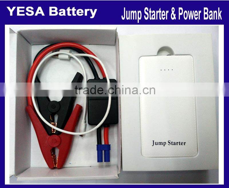 2015 hotsale IJS-600 6000mAh jumpstart TRANSFORMERS Slimmest Gasoline Car / Diesel Vehicle Jump Starter