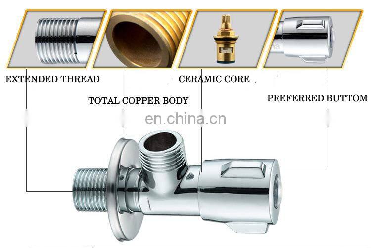 New Design brass angle valve faucet
